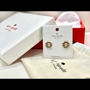 Kate spade full circle gold earrings